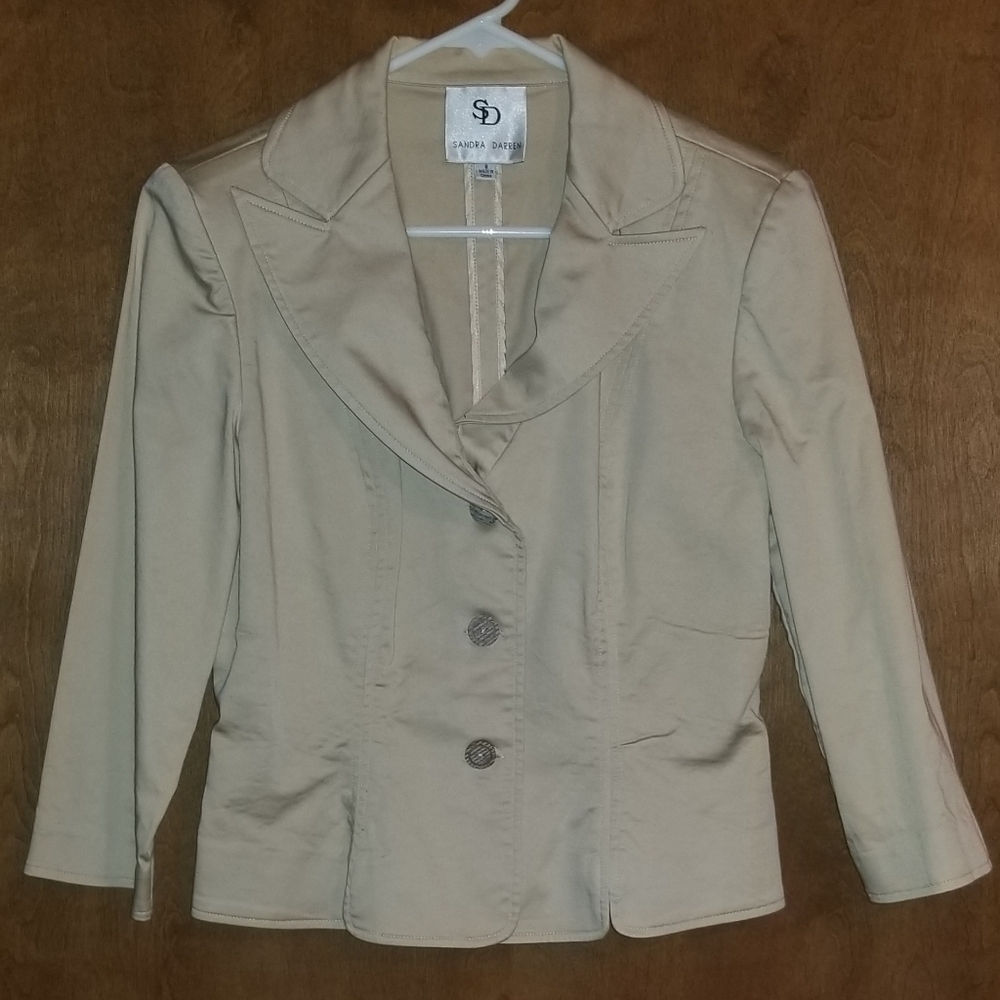 Tan Suit Top